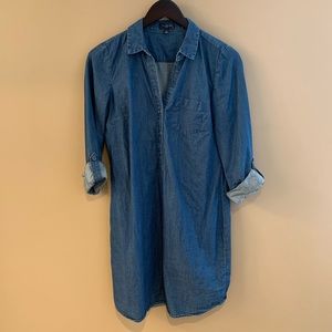 The Limited denim shirt dress